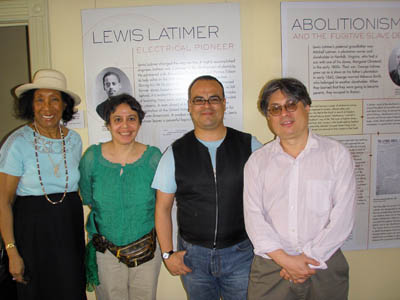 Reading at Lewis H. Latimer House Museum Poetry Salon